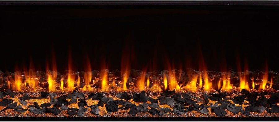 Линейный электрокамин British Fires New Forest 1200 with Signature logs фото#7