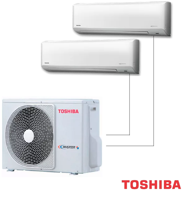 Внешний блок мульти сплит-системы Toshiba RAS-2M14G3AVG-E фото#3