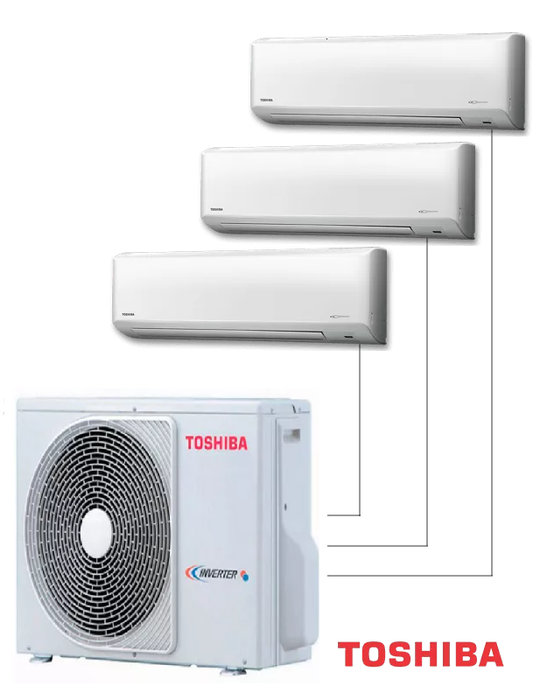 Внешний блок мульти сплит-системы Toshiba RAS-3M18G3AVG-E фото#3