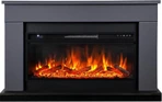 Линейный электрокамин Royal Flame BERGEN серый графит c очагом Vision 42 LED