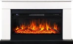Линейный электрокамин Royal Flame BERGEN белый c очагом Vision 42 LED