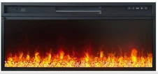 Линейный электрокамин Royal Flame BERGEN серый графит c очагом Vision 42 LED фото#3
