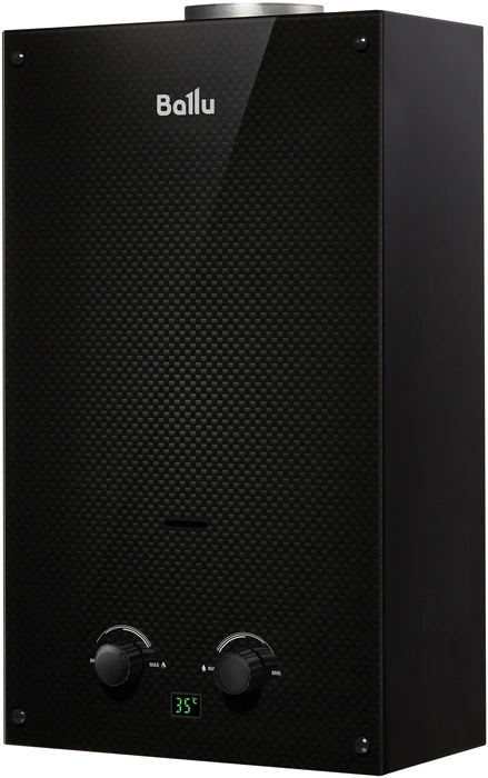 Газовый проточный водонагреватель Ballu GWH 10 Fiery Glass Carbon