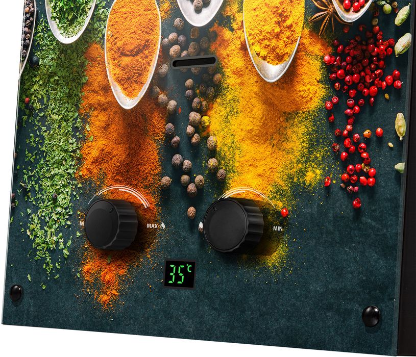 Газовый проточный водонагреватель Ballu GWH 10 Fiery Glass Curry фото#5