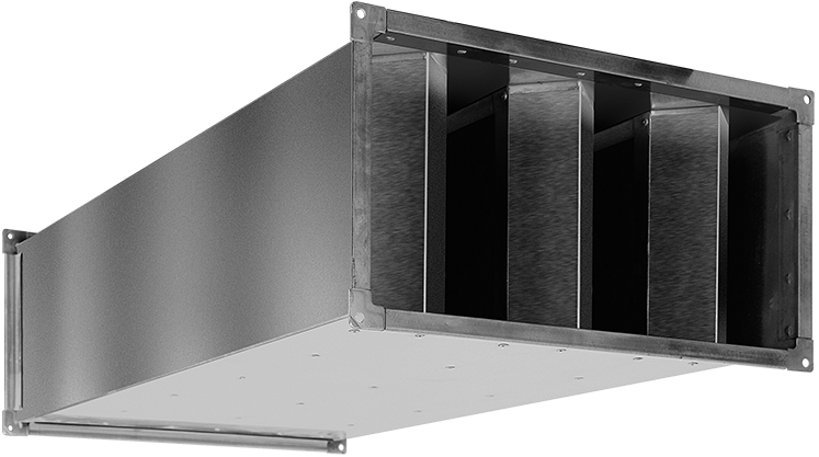 Шумоглушитель Energolux SQRV 100-50/1000