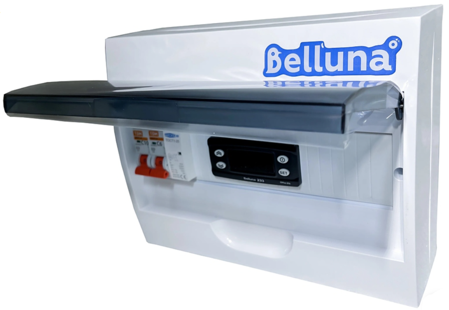 Среднетемпературная установка V камеры Belluna U103 Black Slim фото#6