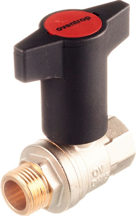 Шаровый кран Oventrop Optibal DN-25, 1, НВ, PN, бар-16 ручка-пластмассовая фото#2