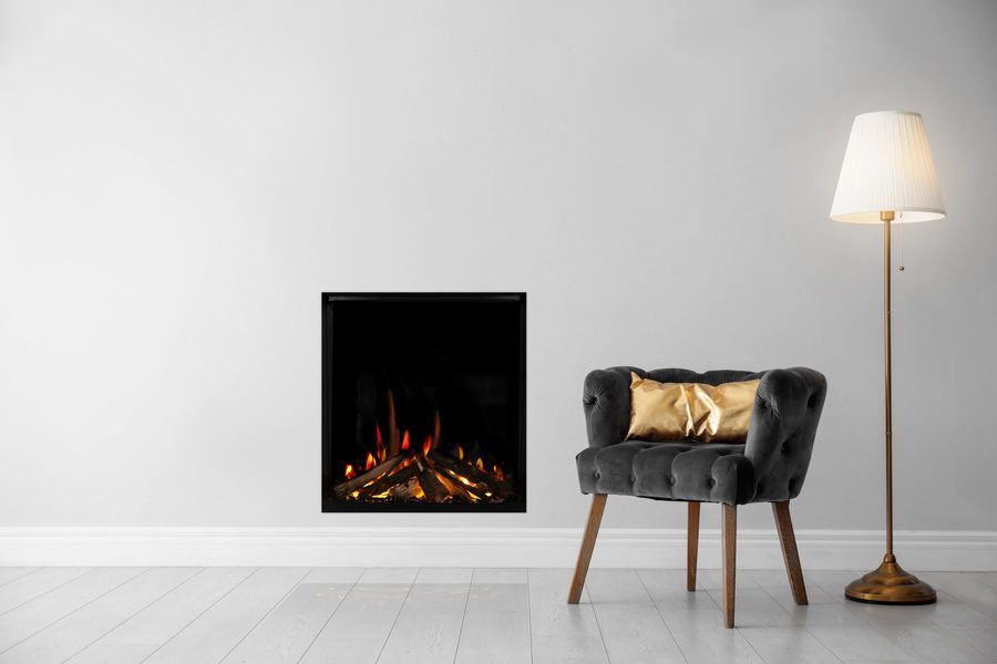 Очаг British Fires New Forest 650SQ with Signature logs фото#4