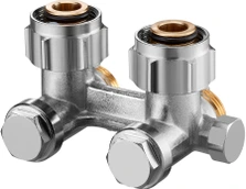 Узел Oventrop Multiflex F 3/4 HГ x 3/4 HP угловой
