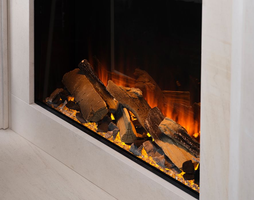 Очаг British Fires New Forest 650SQ with Signature logs фото#13