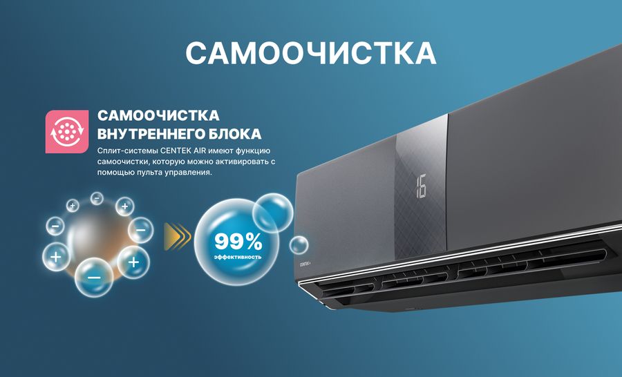 Кондиционер Centek CT-65G10 (Gray) фото#8
