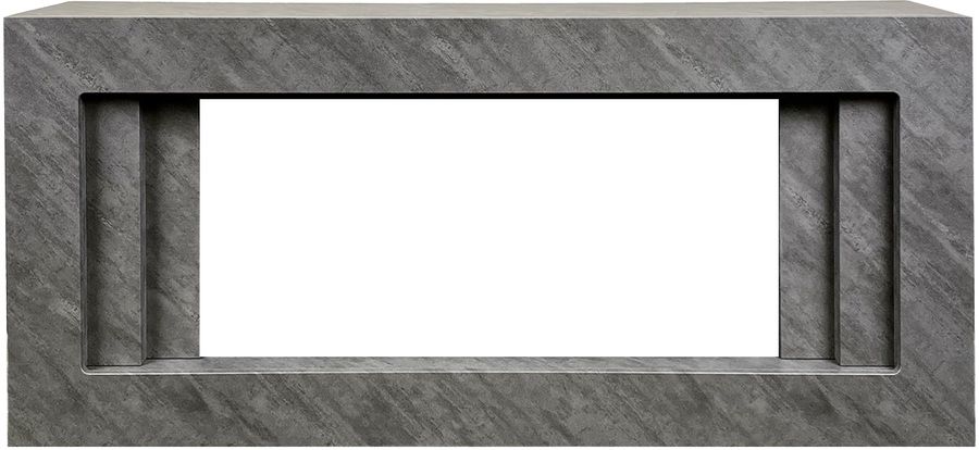 Линейный электрокамин Royal Flame Line 42 SFT Concrete с очагом Vision 42 LED фото#2