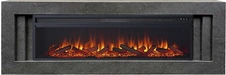 Линейный электрокамин Royal Flame Line 60 SFT Dark Grey с очагом Vision 60 LOG LED