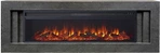 Линейный электрокамин Royal Flame Line 60 SFT Dark Grey с очагом Vision 60 LOG LED
