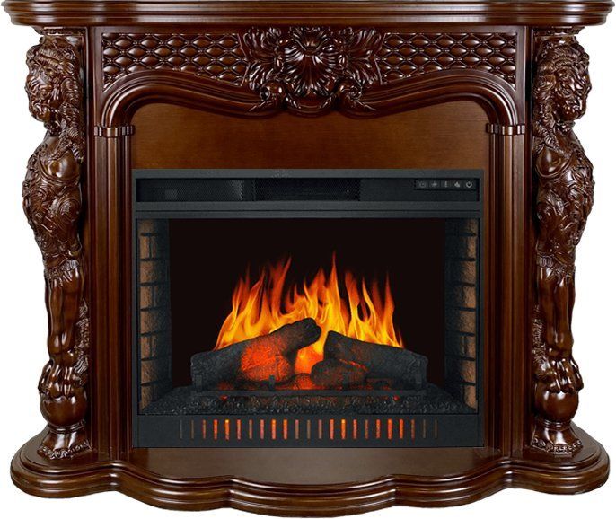 Электрокамин Royal Flame Castle с очагом Vision 30 EF LED FX (темный дуб)