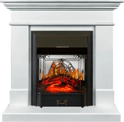 Электрокамин Royal Flame California STD SFT с очагом Majestic FX M Brass/Black (белый)