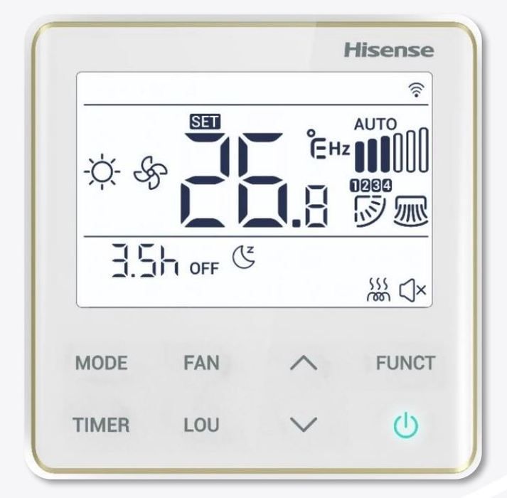Канальный кондиционер Hisense ADT-09UX4RBL8/AUW-09U4RS8 фото#2