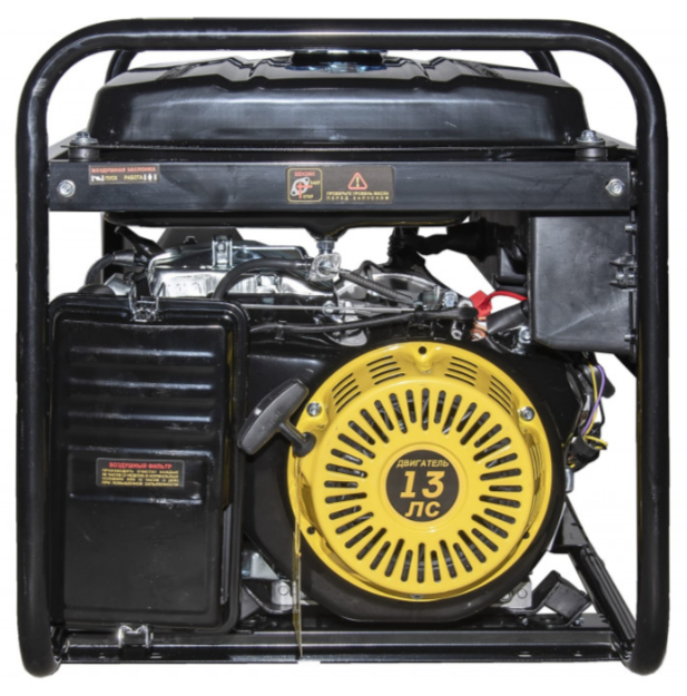 Бензиновый генератор Huter DY6.5LX-электростартер фото#9