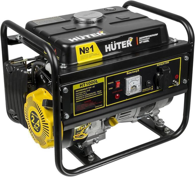 Бензиновый генератор Huter HT1000L фото#2