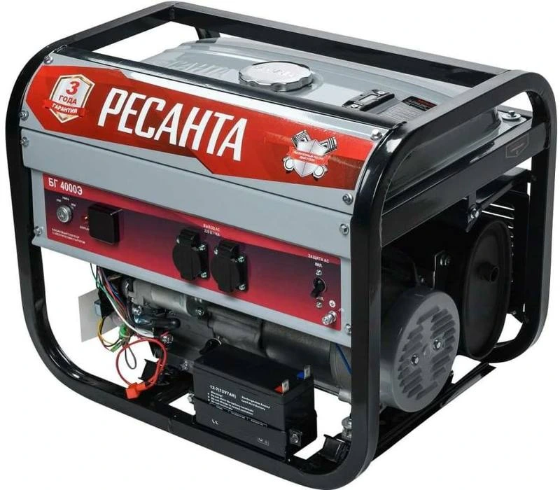 Бензиновый генератор Ресанта БГ 4000 Э