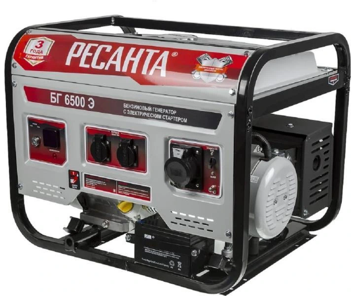 Бензиновый генератор Ресанта БГ 6500 Э