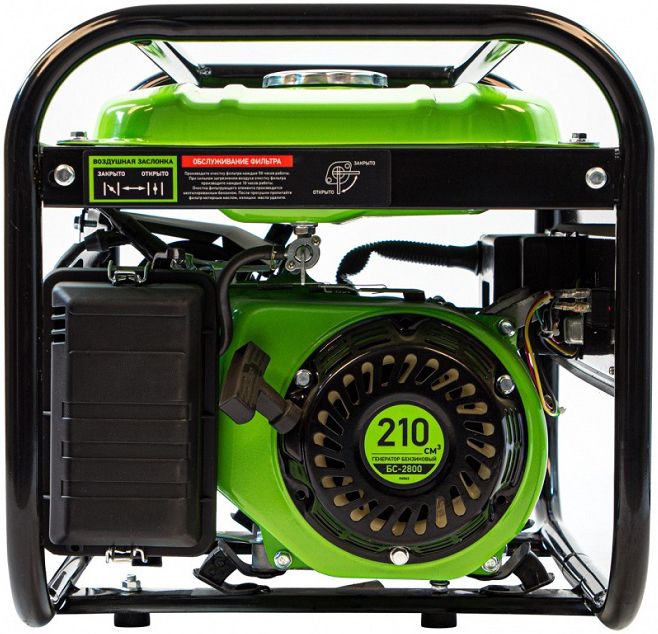 Бензиновый генератор СИБРТЕХ БС-2800 фото#2