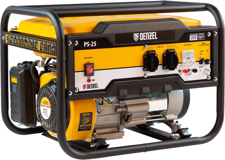 Бензиновый генератор DENZEL PS-25