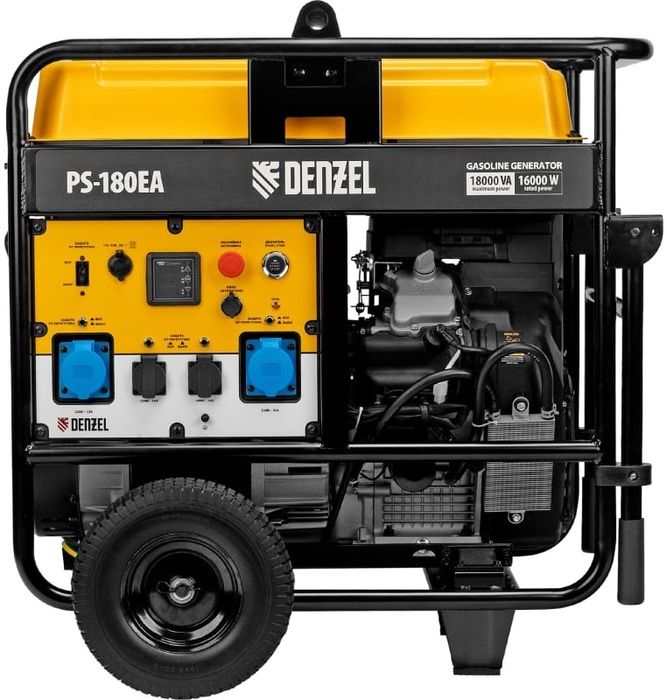 Бензиновый генератор DENZEL PS-180EA фото#4
