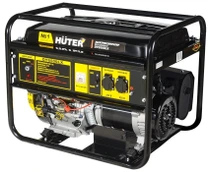 Бензиновый генератор Huter DY6500LX-электростартер