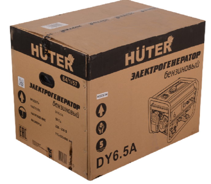 Бензиновый генератор Huter DY6.5A фото#6