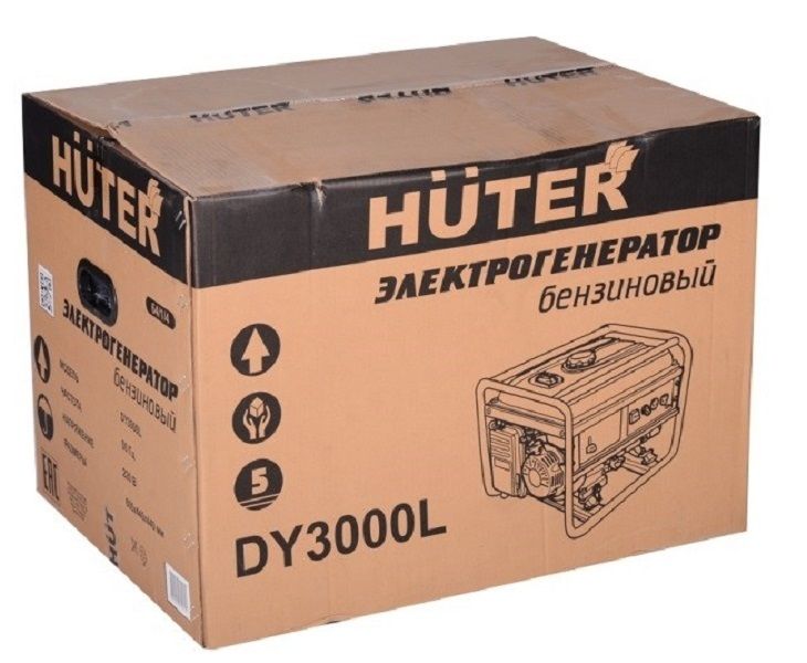 Бензиновый генератор Huter DY3000L фото#10