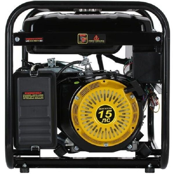 Бензиновый генератор Huter DY8000L фото#2
