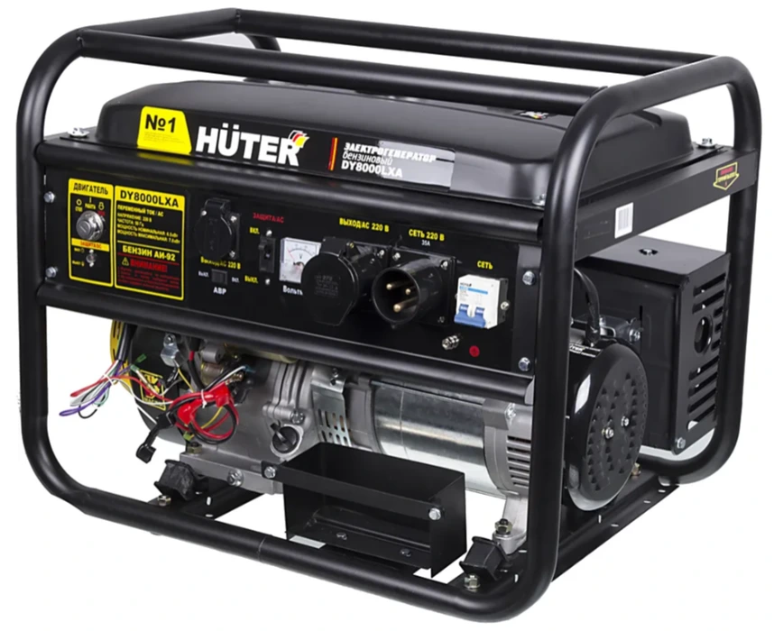 Бензиновый генератор Huter DY8000LXA (с АВР)