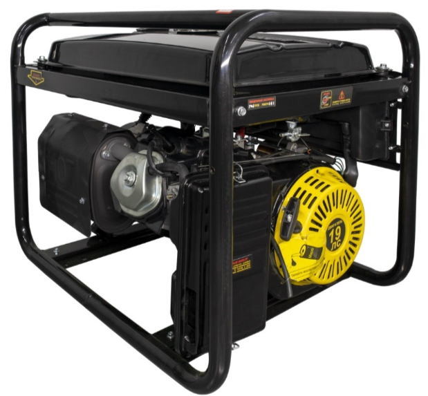 Бензиновый генератор Huter DY9500LX-3 PRO-электростартер (380В/220В) фото#3