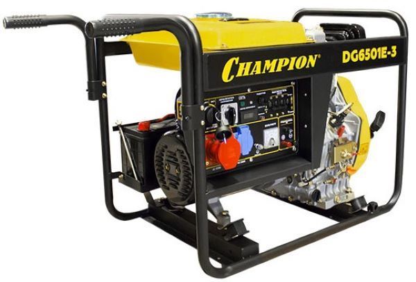 Дизельный генератор CHAMPION DG6501E-3 фото#2