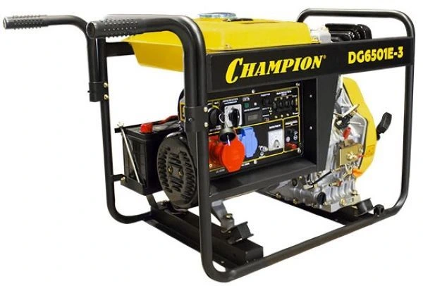 Дизельный генератор CHAMPION DG6501E-3 фото#2