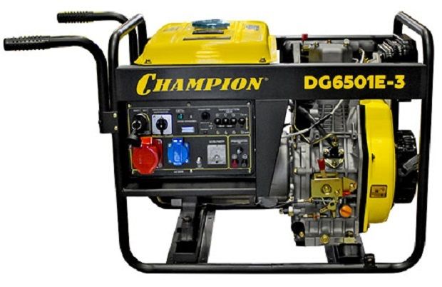 Дизельный генератор CHAMPION DG6501E-3 фото#3