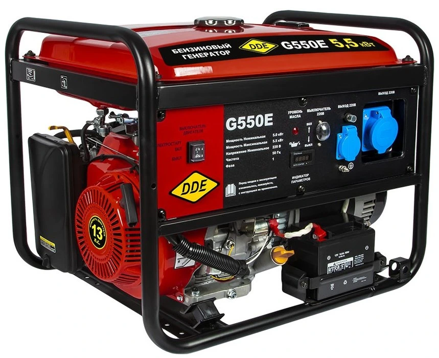 Бензиновый генератор DDE G550E