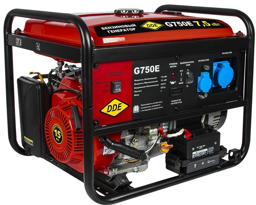 Бензиновый генератор DDE G750E