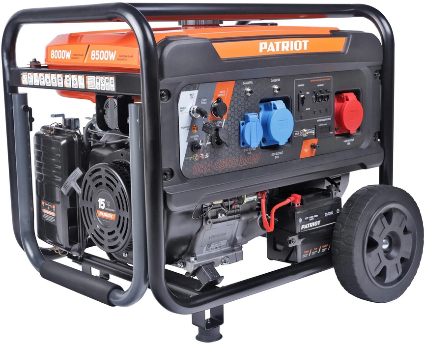 Бензиновый генератор PATRIOT GRA 8500DAW