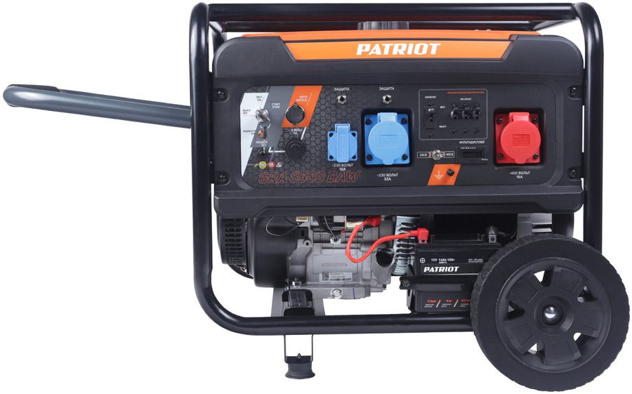 Бензиновый генератор PATRIOT GRA 8500DAW фото#3