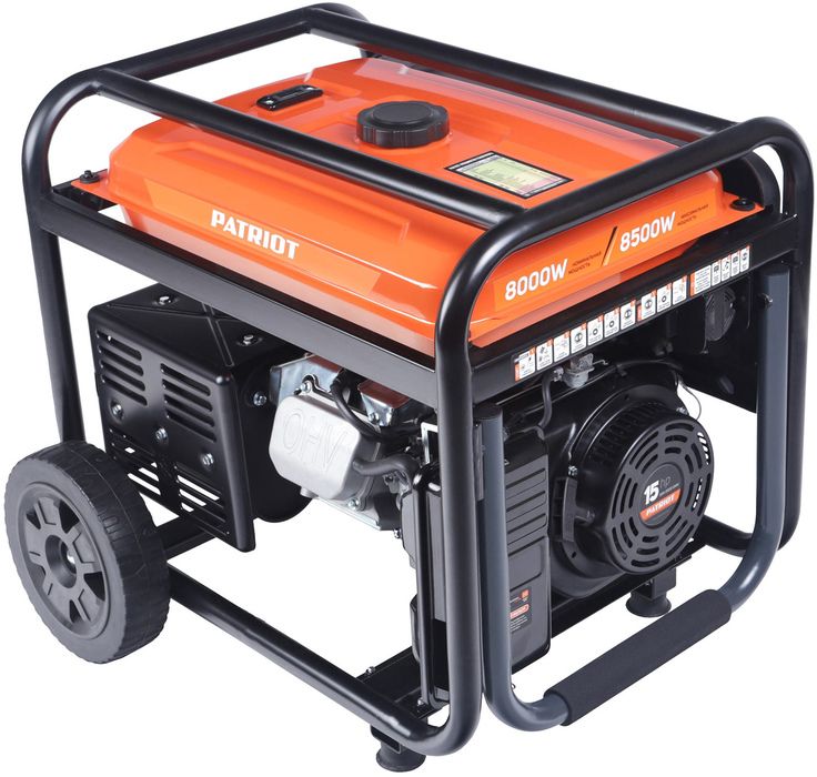 Бензиновый генератор PATRIOT GRA 8500DAW фото#5