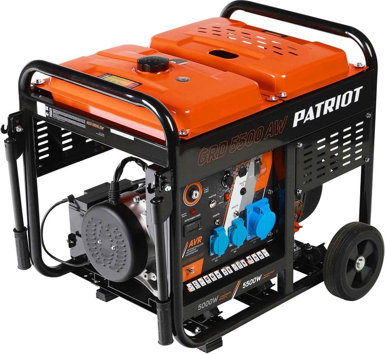 Дизельный генератор PATRIOT GRD 5500AW фото#2