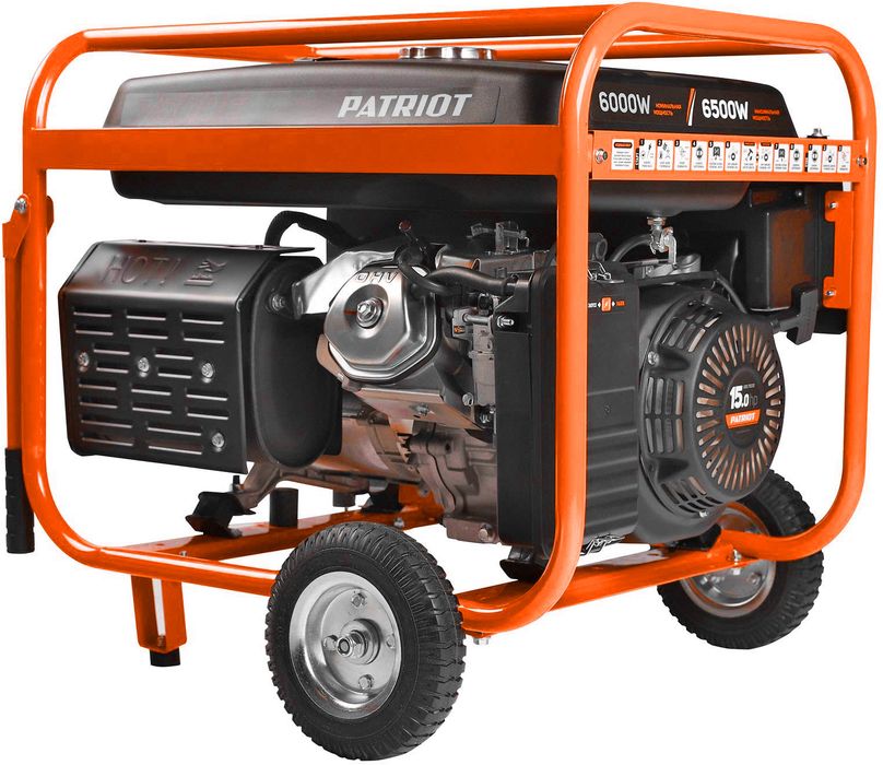 Бензиновый генератор PATRIOT GRS 7500E фото#2