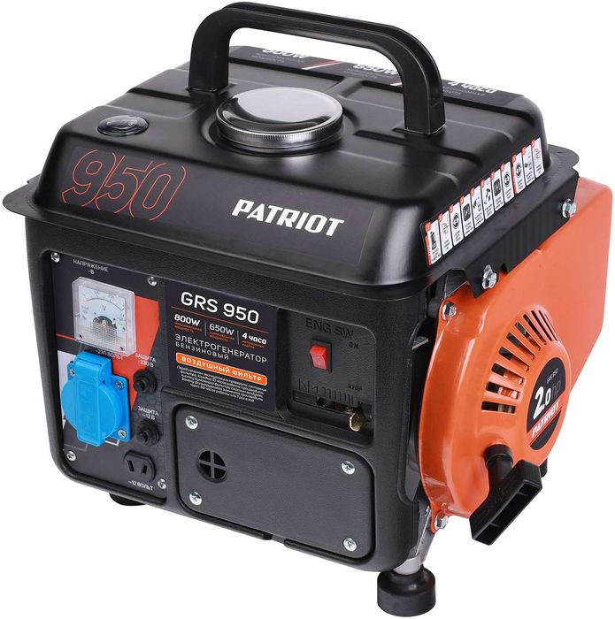Бензиновый генератор PATRIOT GRS 950 фото#5