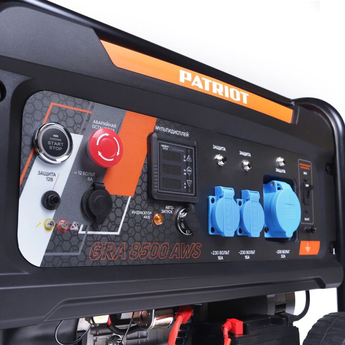 Бензиновый генератор PATRIOT GRA 8500AWS фото#8