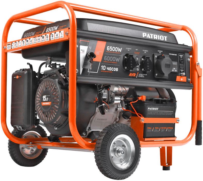Бензиновый генератор PATRIOT GRS 7500E фото#3