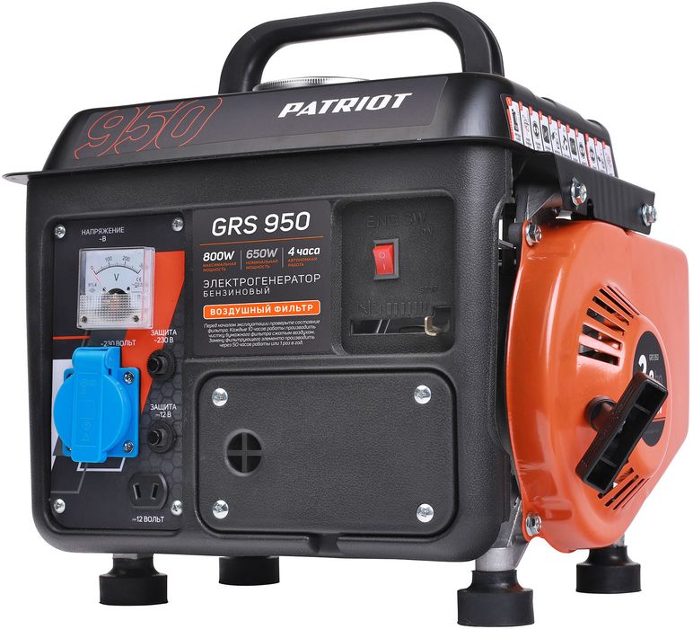 Бензиновый генератор PATRIOT GRS 950 фото#6