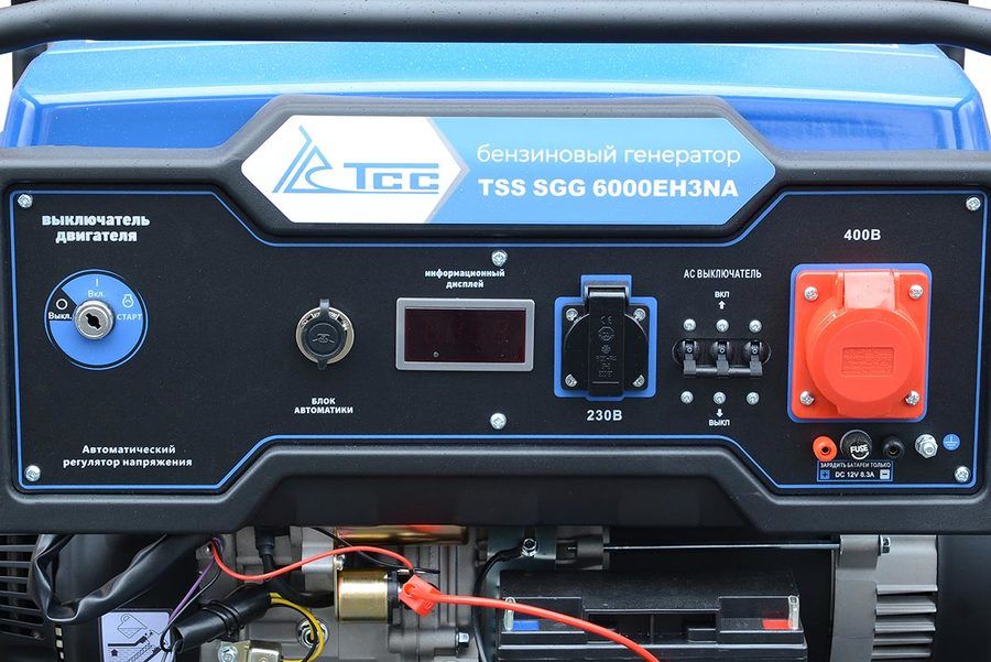 Бензиновый генератор ТСС SGG 6000EH3NA фото#3