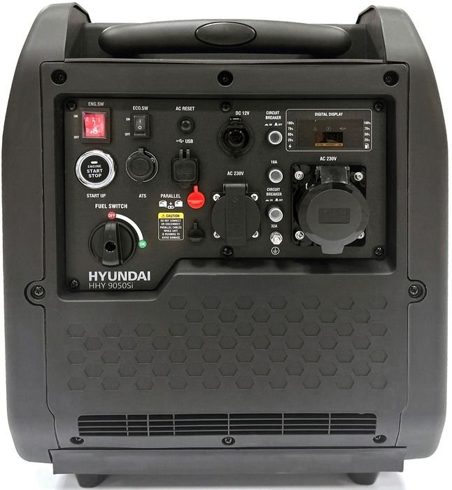 Бензиновый генератор Hyundai HHY 9050Si фото#2